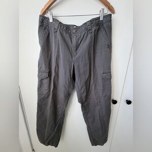 Vintage Eddie Bauer Ripstop Cargo Pants Gray Size 16 | PNW Utility